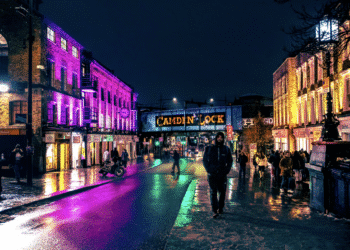 Camden High Street Night
