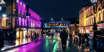 Camden High Street Night