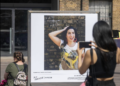 Amy Winehouse outdoor photo exhibition at King’s Cross
